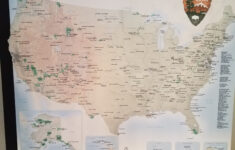 National Parks Map Five In A 5th