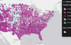 Nearly HALF Of US Counties Are Seeing epidemic Trend Of Coronavirus