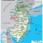 New Jersey Maps Facts World Atlas