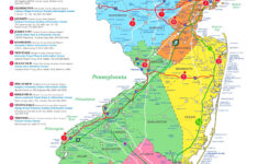 New Jersey Tourist Map