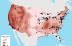 New Maps Of Nuclear Power Plants And Seismic Hazards In The United