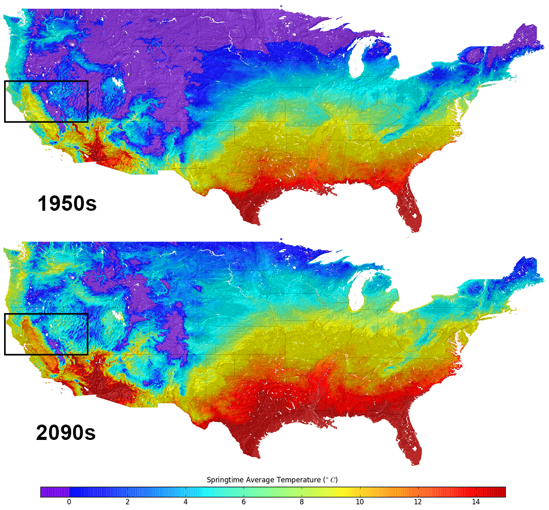 New U S Climate Map Shows Temperature Changes In HD How To Prepare 