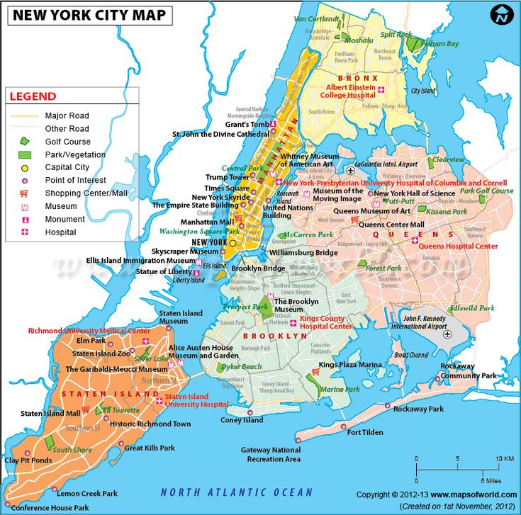 New York City Map New York City Map Nyc Map Map Of New York