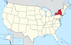 New York In USA Map Location Printable New York City Map NYC Tourist