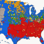 Nifty Niblets Map Of United States Religions By County