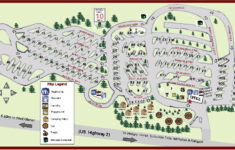 north american rv park site map North American RV Park Site Map