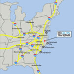 North Carolina Global TransPark Maps