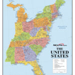 North East United States Map New Printable Map Northeast Region Us