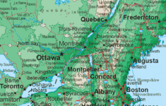 northeastern states topo map Northeastern States Topo Map