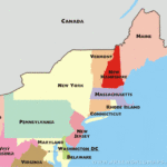 Northeastern United States Map TravelsFinders Com