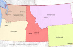 northwestern us political map by freeworldmaps 7 Northwestern US Political Map By Freeworldmaps