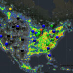 Nothing Illustrates The Stark USA Population Divide Like A Dark Sky Map