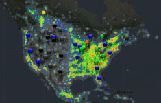 Nothing Illustrates The Stark USA Population Divide Like A Dark Sky Map