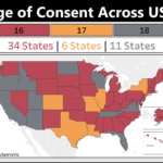 OC Age Of Consent Across USA DC Counted Separately Dataisbeautiful