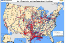Oil Pipeline Map Usa CVLN RP