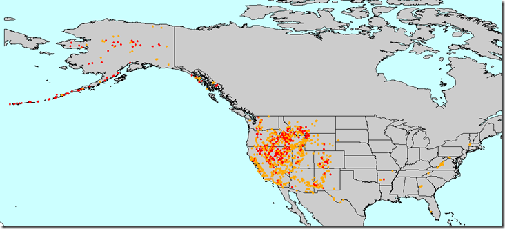 Online Map Of US Thermal Springs