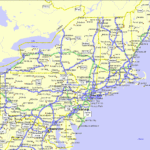 Overview Map Of Northeastern USA Whitewater