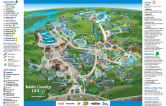 Park Map Water Country USA