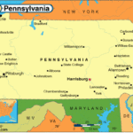 Pennsylvania Map USA