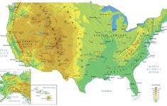 physical map of the united states gis geography 6 Physical Map Of The United States GIS Geography
