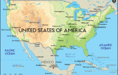 physical map of united states of america ezilon maps Physical Map Of United States Of America Ezilon Maps
