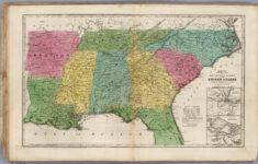 Political Map Of The Southern Division Of The United States David