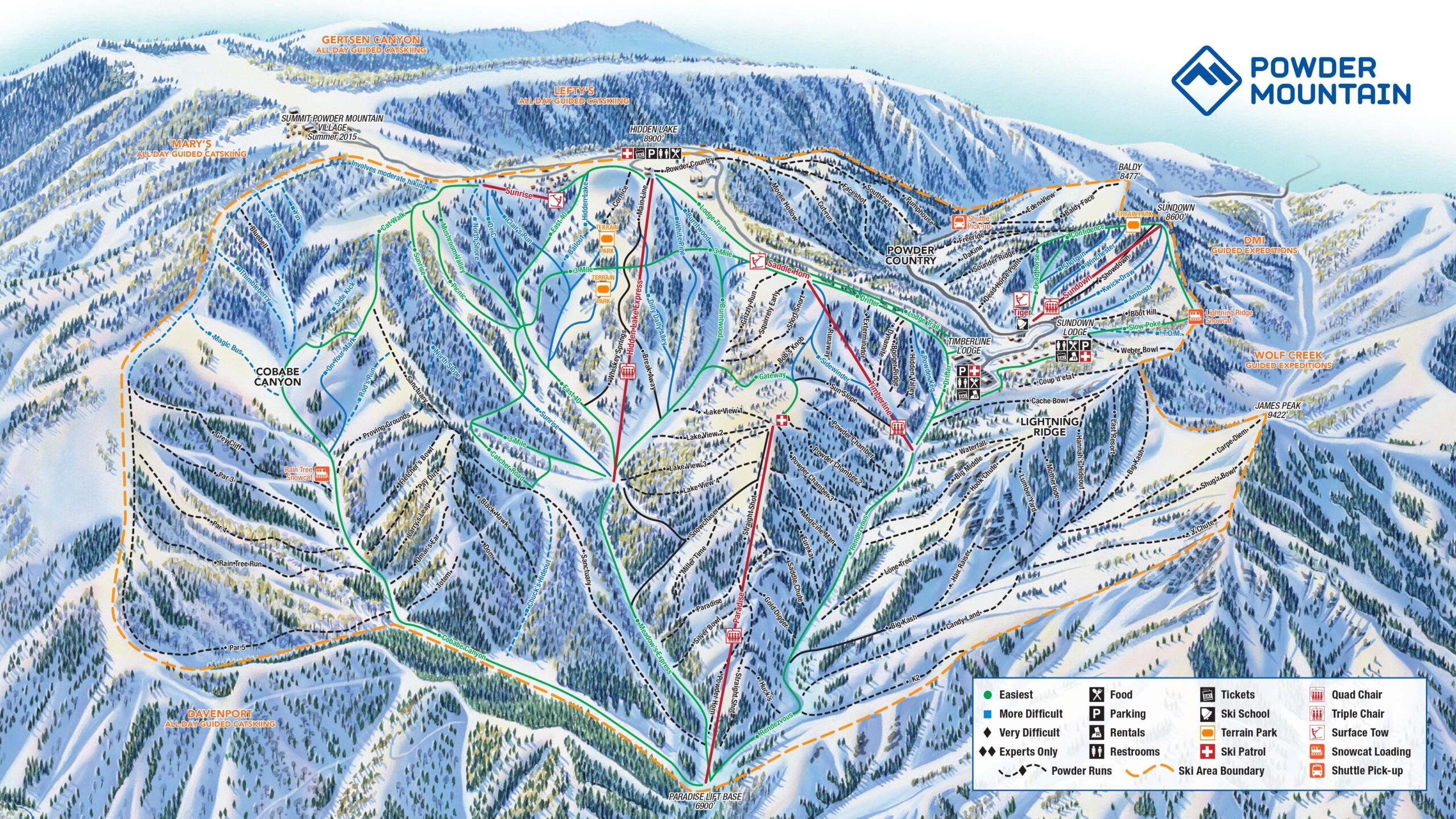Powder Mountain UT The New Largest Ski Resort In The USA At 8 000 