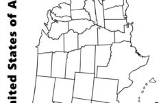 printable blank us map blank printable us map northern america 3 Printable Blank US Map Blank Printable US Map Northern America