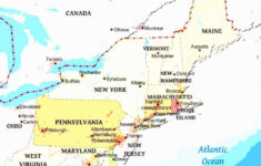 Printable Map Of Northeastern Us Printable US Maps