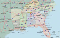 Printable Map Of The Southeastern United States Printable US Maps