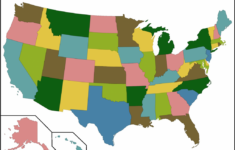 Printable Map Of The United States Color Printable US Maps