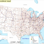 Printable Map Of Usa With Major Highways Printable US Maps