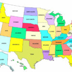 Printable Map Of Usa With State Names And Abbreviations Printable US Maps