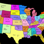 Printable Map Of Usa With State Names And Capitals Printable US Maps