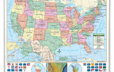 Printable Us Map With Latitude And Longitude And Cities Printable US Maps