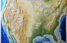 raised relief map of the usa relief map us map topography map Raised Relief Map Of The USA Relief Map Us Map Topography Map