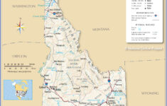 Reference Maps Of Idaho USA Nations Online Project