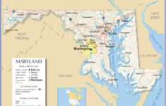 Reference Maps Of Maryland USA Nations Online Project