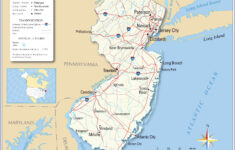Reference Maps Of New Jersey USA Nations Online Project