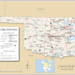 Reference Maps Of Oklahoma USA Nations Online Project