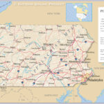 Reference Maps Of Pennsylvania USA Nations Online Project