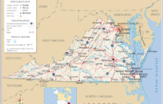 Reference Maps Of Virginia USA Nations Online Project