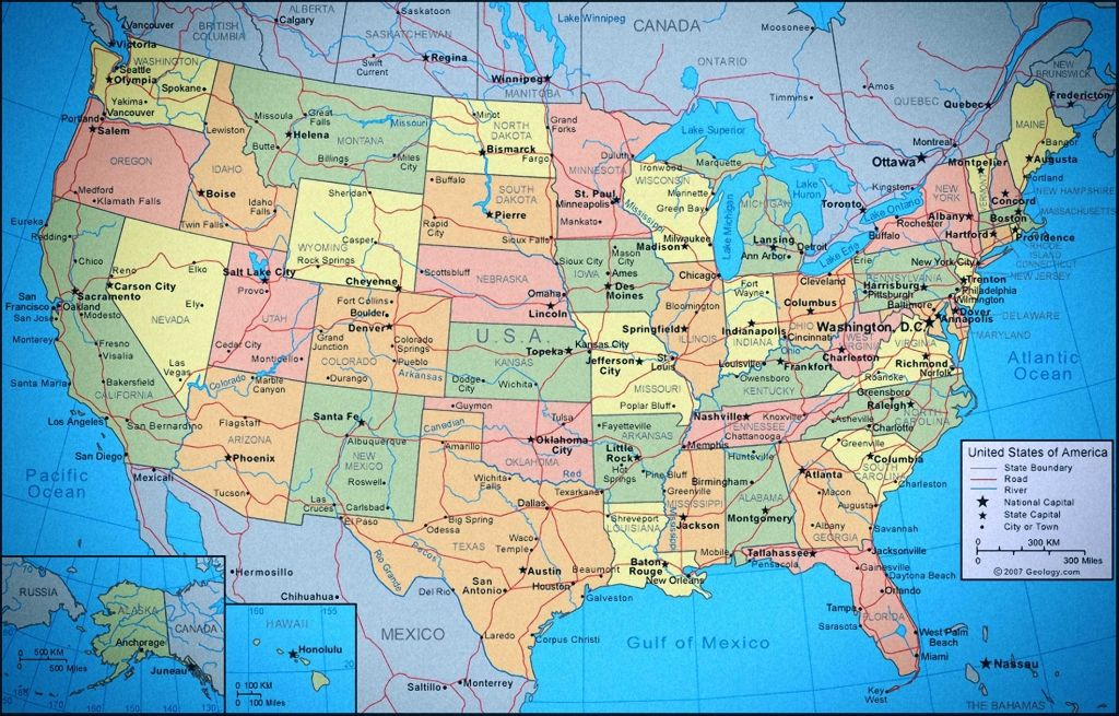Resultado De Imagen De Mapa De Estados Unidos United States Map 