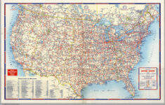 Road Map Of United States David Rumsey Historical Map Collection