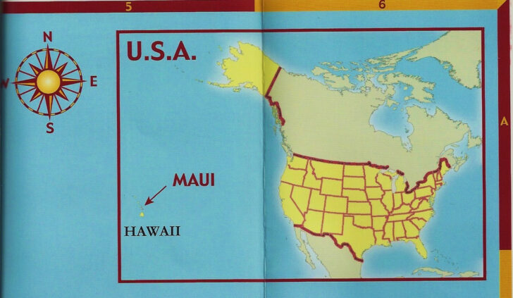 USA Map With Hawaii