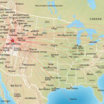 Salt Lake City Direct Flight Map Red Ledges