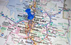 Salt Lake City Utah Stock Image Image Of Overlay Culture 154283633