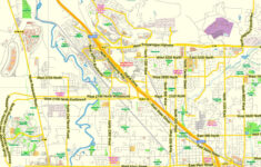 Salt Lake City Utah US PDF Map Vector Exact City Plan Low Detailed