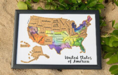 Scratch Map USA Guide Scratch Map USA