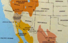 Sonoran Desert Map United States Desert Map